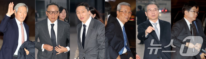 정주영 추모 음악회 참석자들