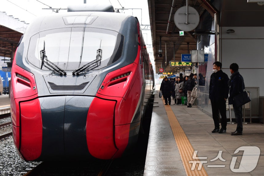 정차한 ITX-마음 열차(자료사진) ⓒ 뉴스1 최창호 기자