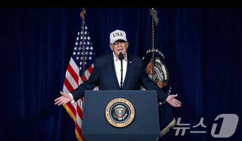 트럼프, 이란에 초강경 경고…"공격하면 전례 없는 힘으로 응징"