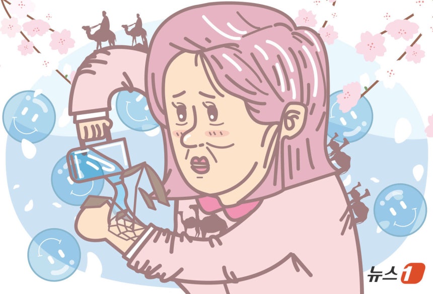 의료계에 따르면 피부 노화는 단순히 처짐이나 굵은 주름과 같은 구조 변화만을 의미하지 않는다.진피층 내 히알루론산이 줄어들면서 수분 저하와 피붓결 변화가 함께 나타나는 복합적인 과정이다.ⓒ 뉴스1 김초희 디자이너