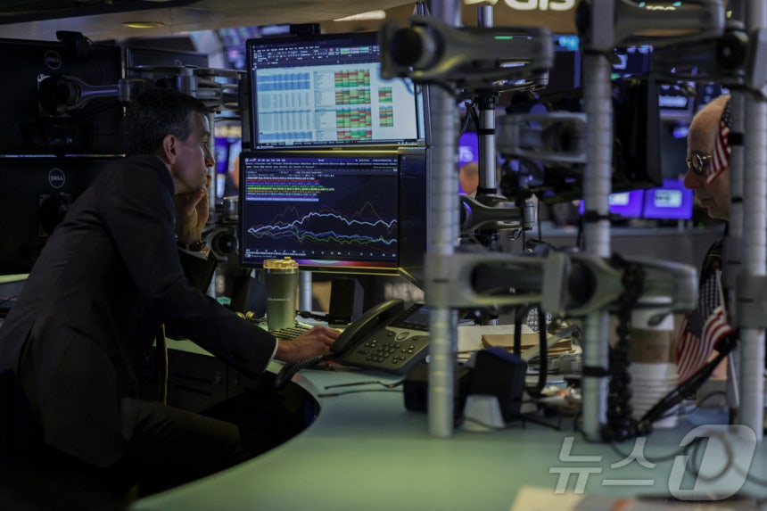 미증시 트레이더.ⓒ 로이터=뉴스1