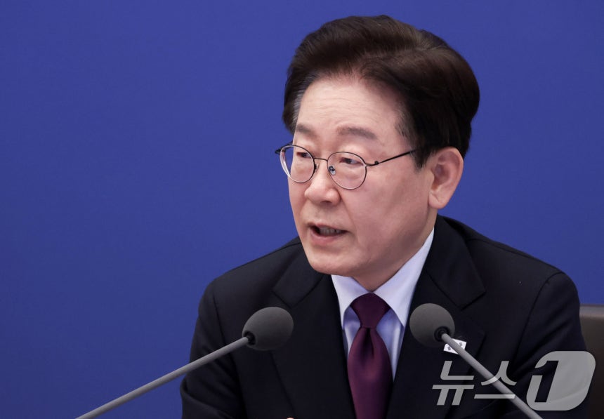 이재명 대통령이 9일 청와대에서 열린 수석보좌관회의에서 발언하고 있다. 2026.4.9 ⓒ 뉴스1 허경 기자