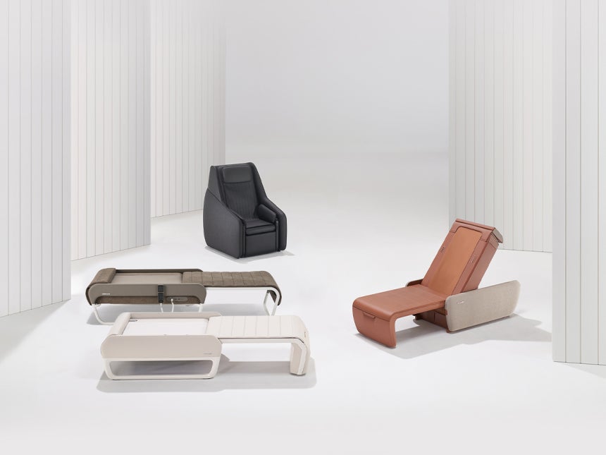 세라젬 마스터 V 컬렉션 라인업(세라젬 제공)