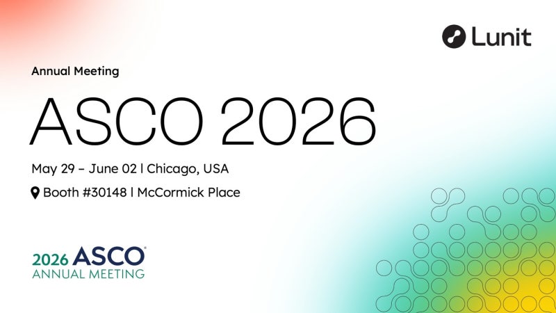 루닛, ASCO 2026서 AI 활용 'IHC 바이오마커 분석' 연구 ...