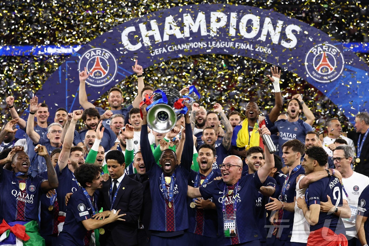 이강인 결장했지만…<b>PSG</b>, 승부차기 끝에 아스널 꺾고 <b>UCL 2연패</b>
