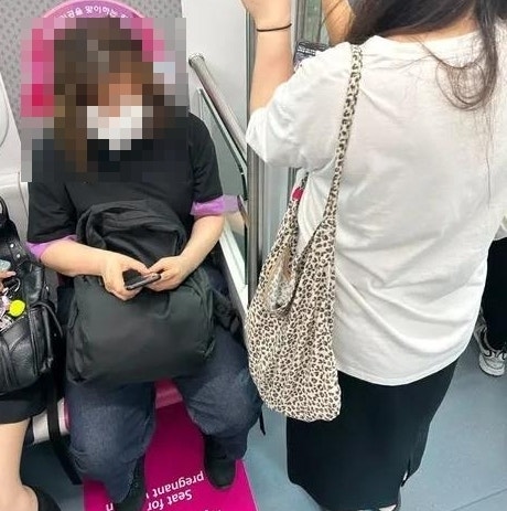 자리 좀 양보해달라는 만삭 여성에게…버틴 50대 중년 여성 "나도 임신"