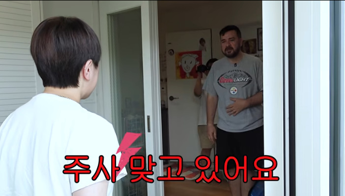 '개과천선' 샘 해밍턴, 살 빠진 근황…"주사 맞고 있어"