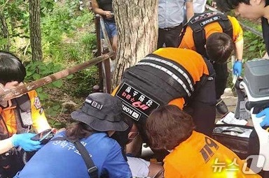 <b>설악산</b> 찾은 60대 폴란드 여성 관광객 <b>심정지</b>…병원 이송