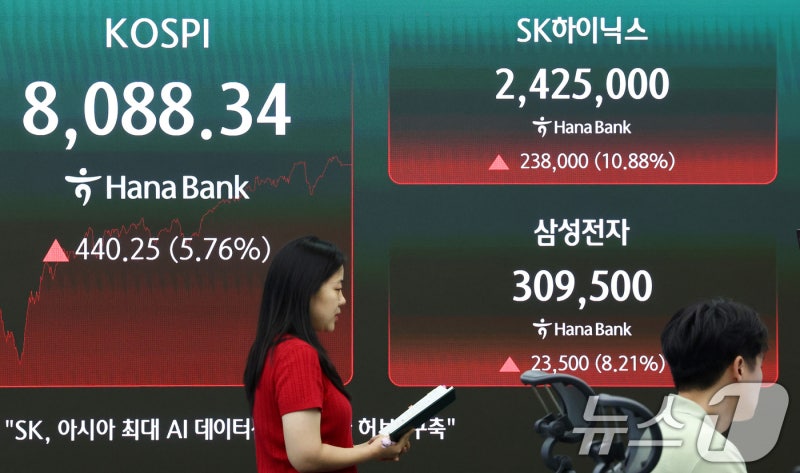 저가매수에 ETF가 반등 키워…삼전 8%·SK하닉 10% 급반등[핫종목](종합)