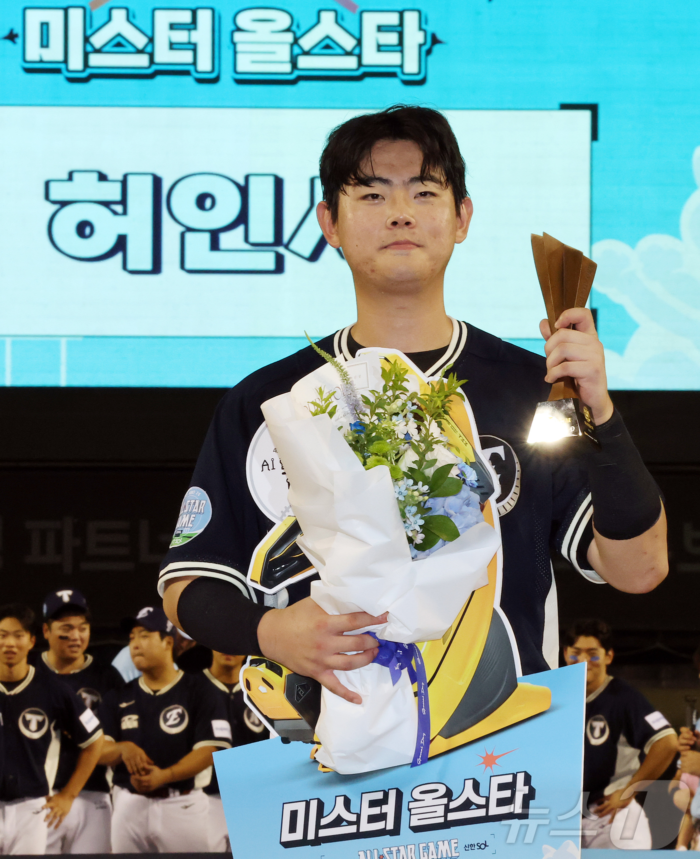 '4안타' <b>허인서</b>, 생애 첫 <b>올스타</b>전 '<b>미스터 올스타</b>'