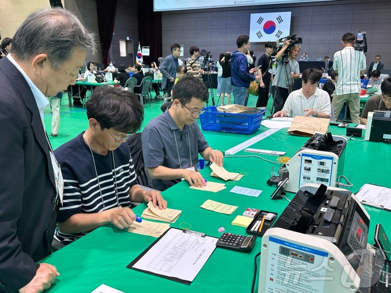 <b>충주시장</b>선거 재검표 <b>이동석</b> <b>시장</b>직 유지…122표 차이로 줄어