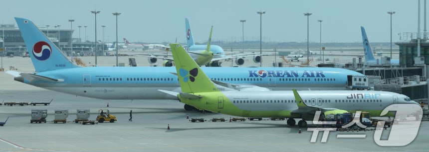 인천국제공항 계류장의 모습.2026.7.2 ⓒ 뉴스1 안은나 기자