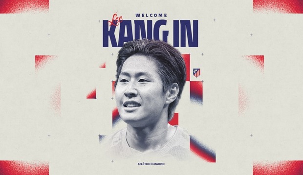 "아우파 아틀레티" <b>AT 마드리드 입단</b> <b>이강인</b>, 스페인어로 인사
