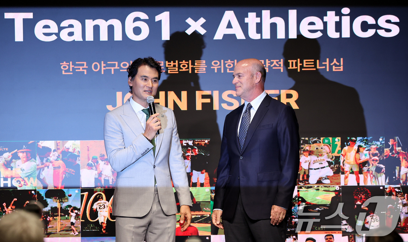 <b>박찬호</b>, MLB 첫 한국인 <b>투자</b>자 됐다…<b>애슬레틱스</b> 지분 확보