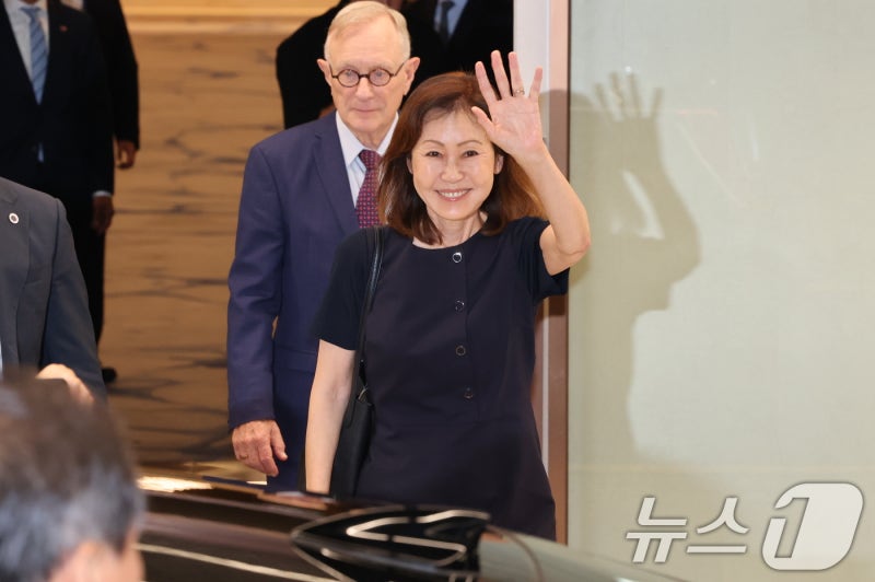 <b>미셸 스틸</b> 신임 주한미국대사 <b>입국</b>