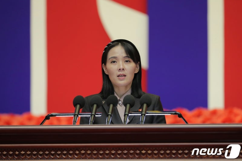 <b>김여정</b> "日 선제공격 능력 보유, 중대 위협…'군사적 <b>선택안</b>' 추가 설정...