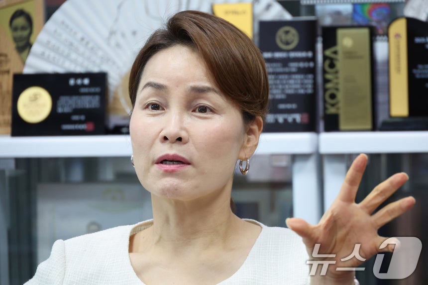임오경　더불어민주당　의원이　１３일　서울　여의도　국회　의원회관에서　뉴스１과　인터뷰를　하고　있다． ⓒ 뉴스1 신웅수 기자