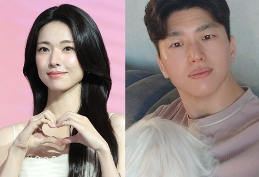 배우 하영(왼쪽), 소재원 작가 / ⓒ 뉴스1, 인스타그램 갈무리