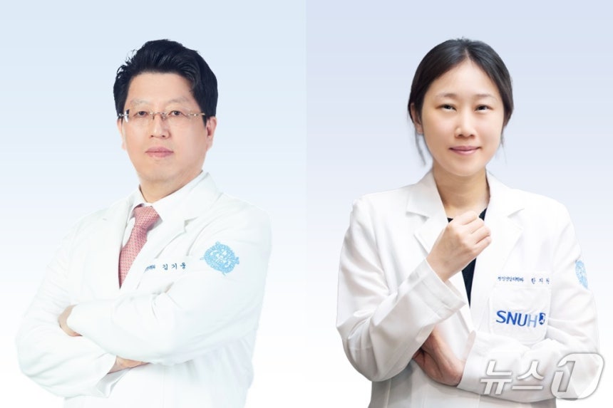 분당서울대병원 정신건강의학과의 김기웅 교수(왼쪽부터)와 한지원 교수.(분당서울대병원 제공)