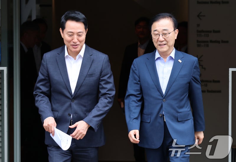 <b>김윤덕</b>·<b>오세훈</b>, <b>용산공원</b> 합의 불발…탄천·용적률 완화 검토(종합2보...