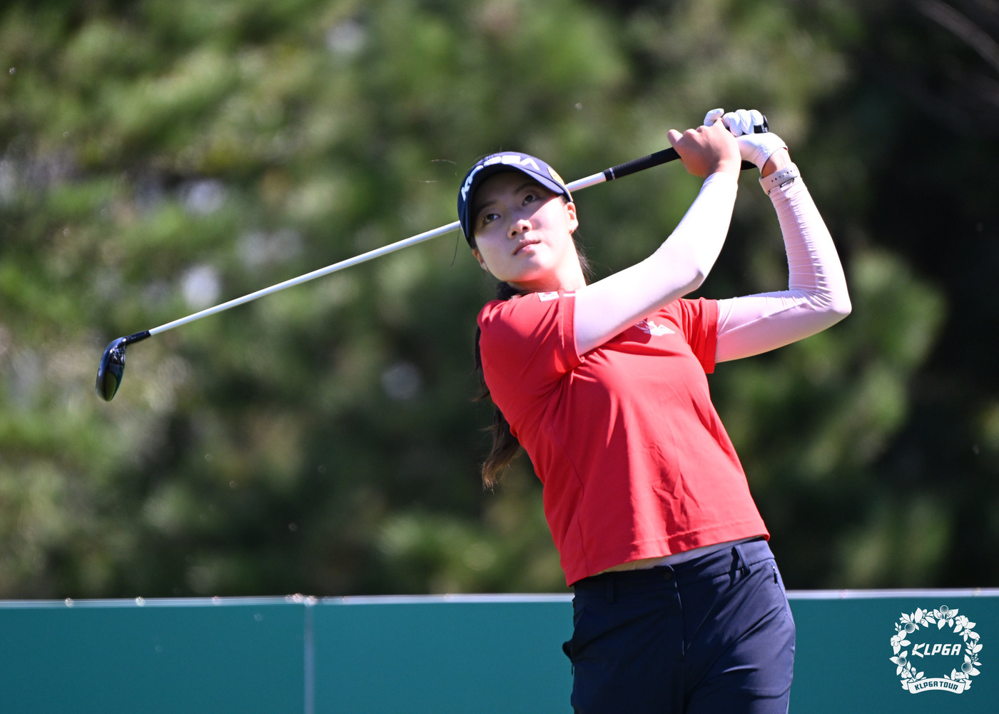 'AG 대표' 양윤서, KLPGA <b>하나금융그룹 챔피언십</b> 3R 공동 3위