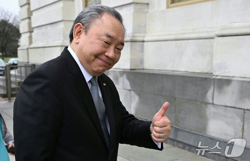 위다레이 주미 대만대표.<자료사진>.2024.3.6.ⓒ AFP=뉴스1