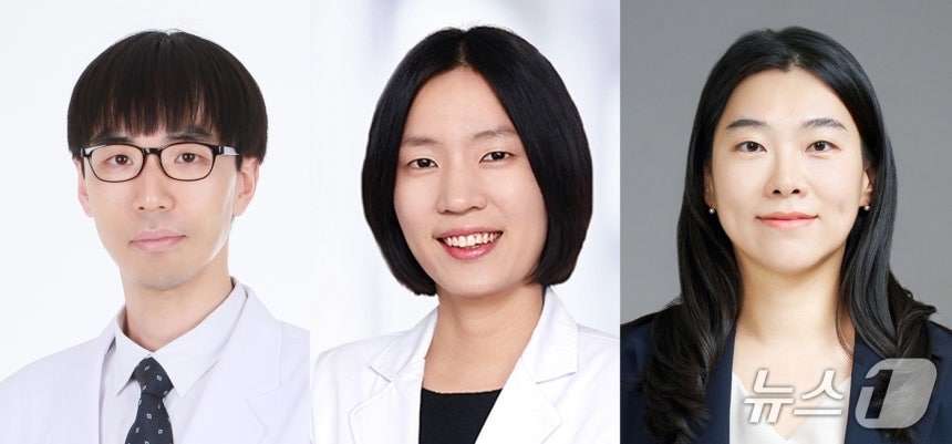 김정한 이대목동병원 교수,유신혜 서울대병원 교수,심진아 가톨릭대 교수.(이대목동병원 제공)