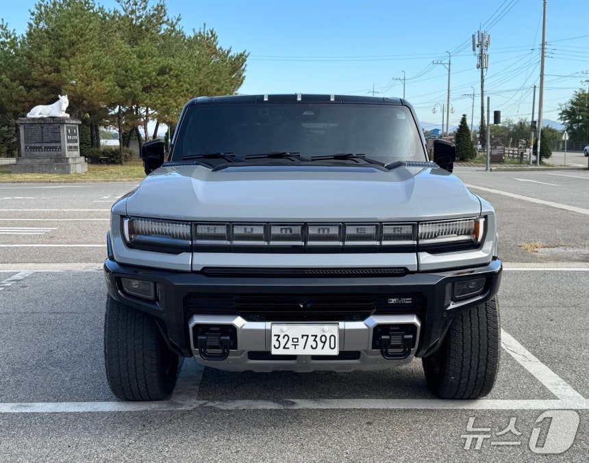 GMC 허머 EV ⓒ 뉴스1 박종홍 기자