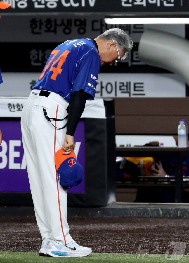 김경문 한화 이글스 감독. 2026.7.26 ⓒ 뉴스1 김기남 기자