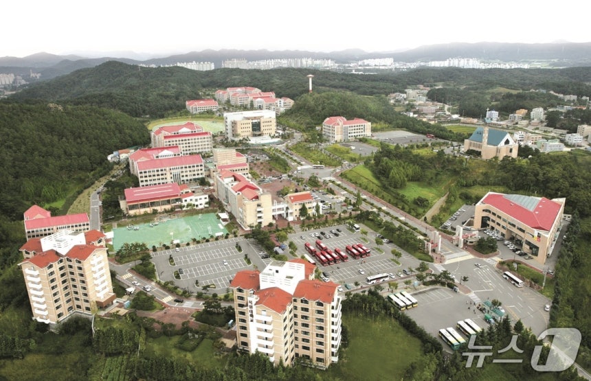 목원대 전경