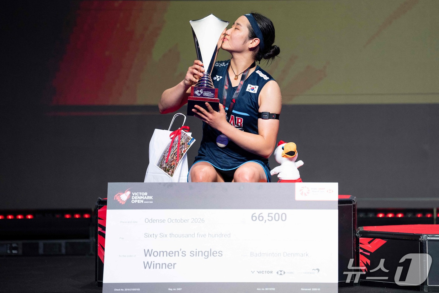 '역대 최다 47회 우승' 안세영, 덴마크 <b>오픈</b> 2연패…BWF도 극찬(종합)