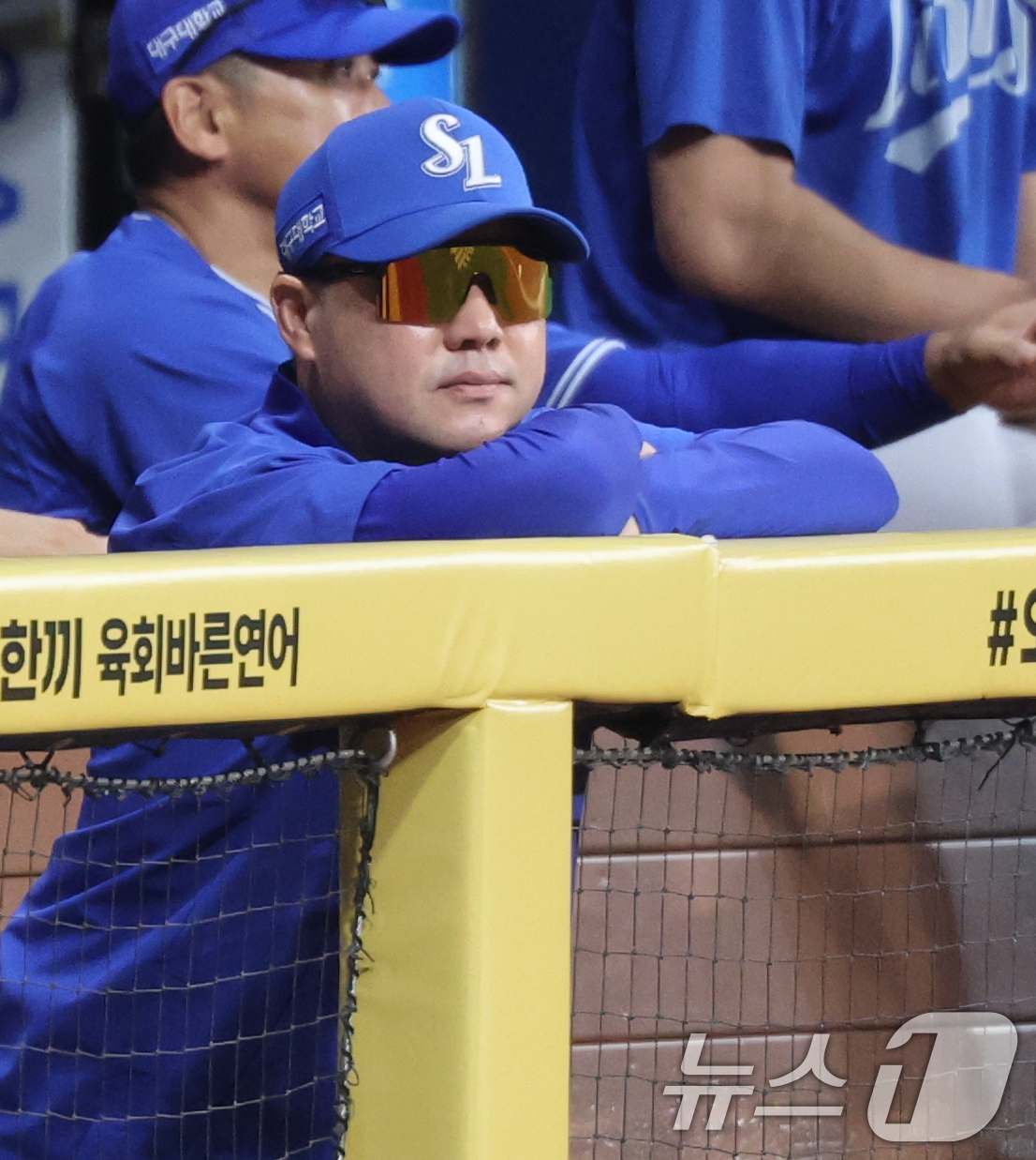 삼성, 최형우 제외·박승규 선발…<b>박진만</b> "단기전은 수비 중요해"[PO1]