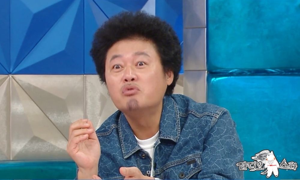 MBC『ラジオスター』で話すユン・テク