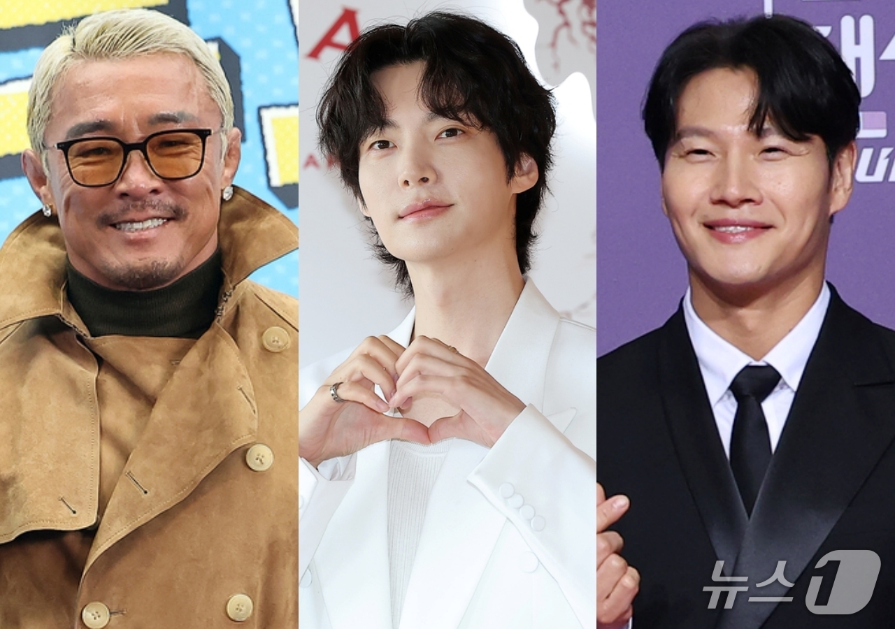 アン・ジェヒョン、秋山成勲、キム・ジョングク（左から）。ニュース1のデータベース写真