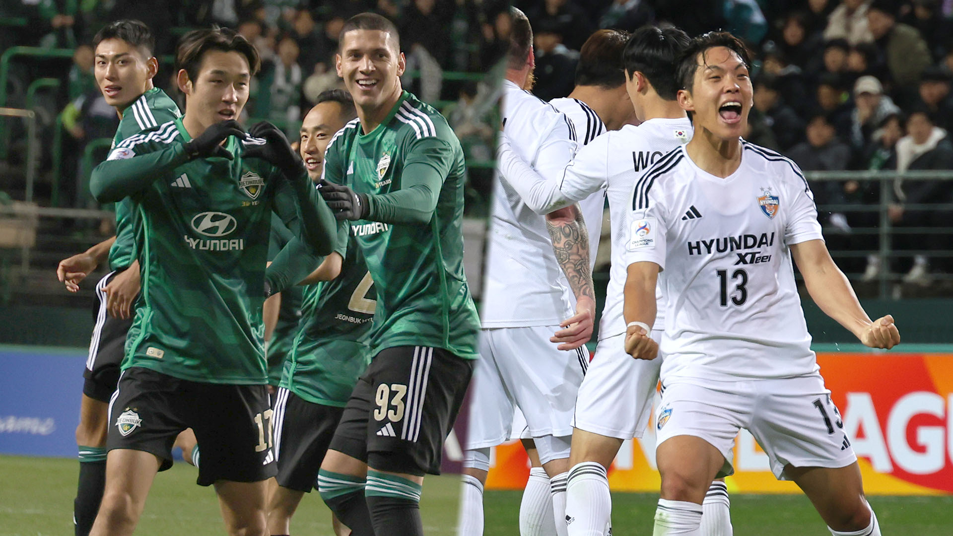 <b>전북</b>-울산, ACL <b>8강 1차전</b>에서 1-1로 무승부
