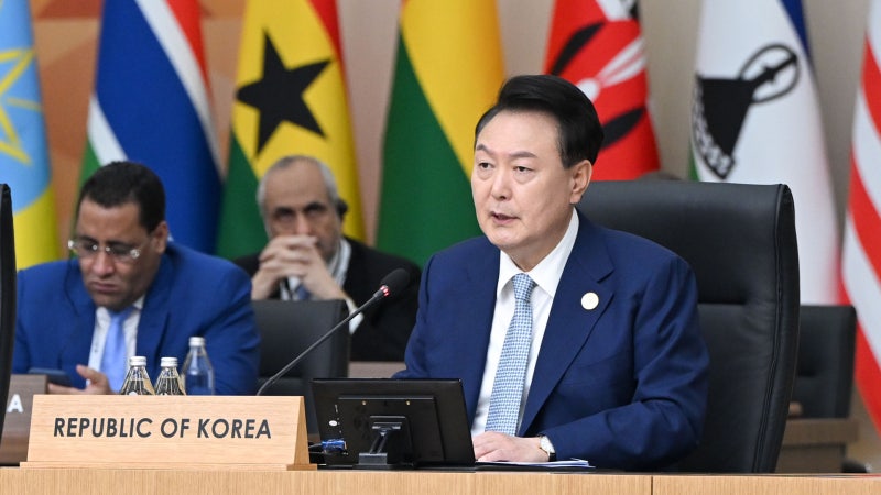 한-아프리카 정상회의 개회…윤<b>대통령</b> "<b>동반성장</b>·<b>연대</b>"