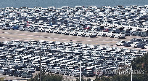 완성차 5사 4월 판매량 68만8천대 [연합뉴스 제공]