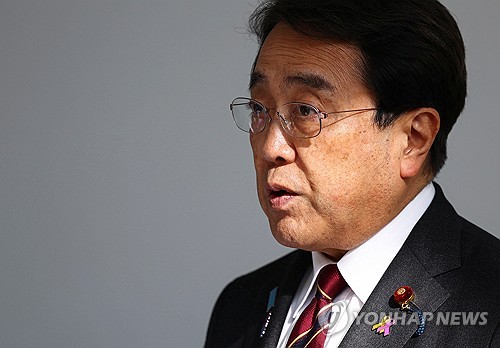 아카자와 료세이 일본 경제재생상 [로이터 연합뉴스 자료사진.재판매 및 DB 금지]