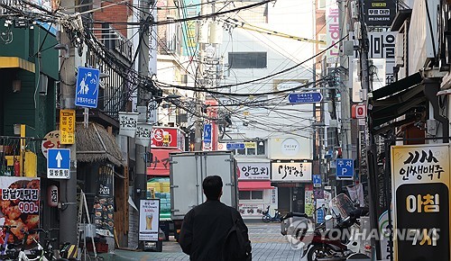 식당·주점 등 외식업 모두 악화 [연합뉴스 자료사진]