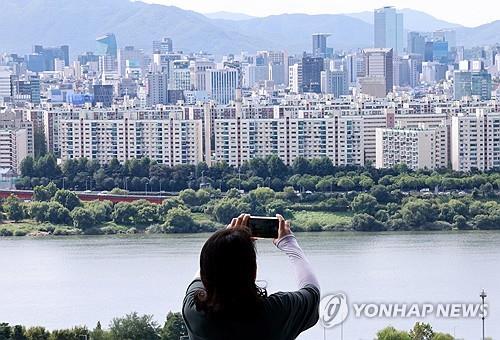 서울 압구정 일대 아파트 단지 [연합뉴스 자료사진]