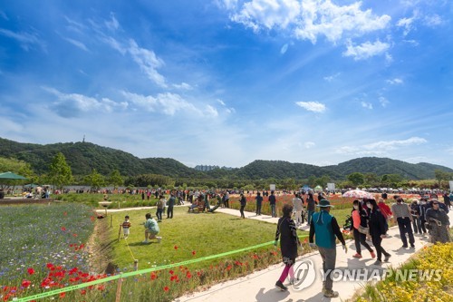 2023년 태화강 국가정원 봄꽃축제 모습 [연합뉴스 제공]