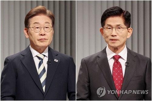 김문수 "왜 부산서 서울대병원"…<b>이재명</b> "가족 의견에 <b>의료</b>진 판단"
