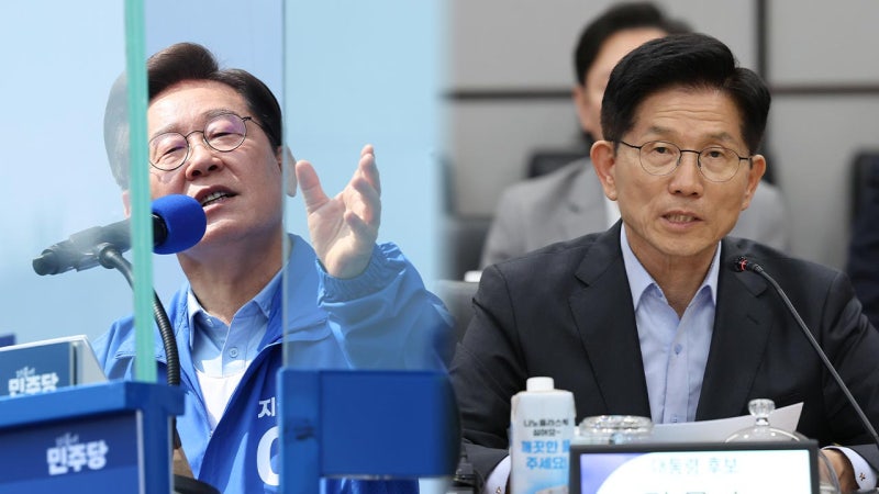 <b>이재명</b>, 경기도서 젊은층 공략…<b>김문수</b> "<b>이재명</b>, 尹 이상으로 반성해야...