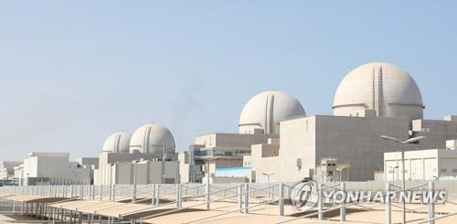 UAEバラカ原子力発電所全景[連合ニュース提供]