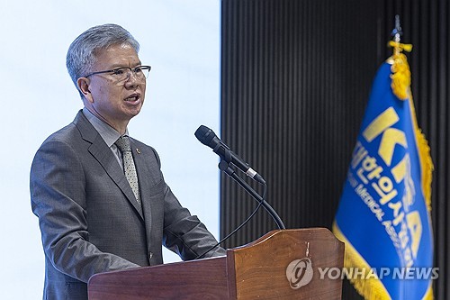 김택우 대한의사협회 회장 [연합뉴스 자료사진. 재판매 및 DB 금지]