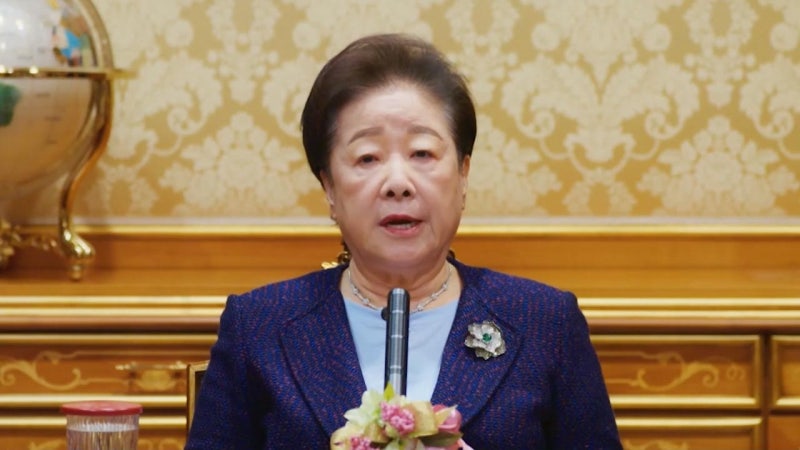 한학자 "정치적 청탁 없어"…첫 입장서 <b>의혹</b> 부인