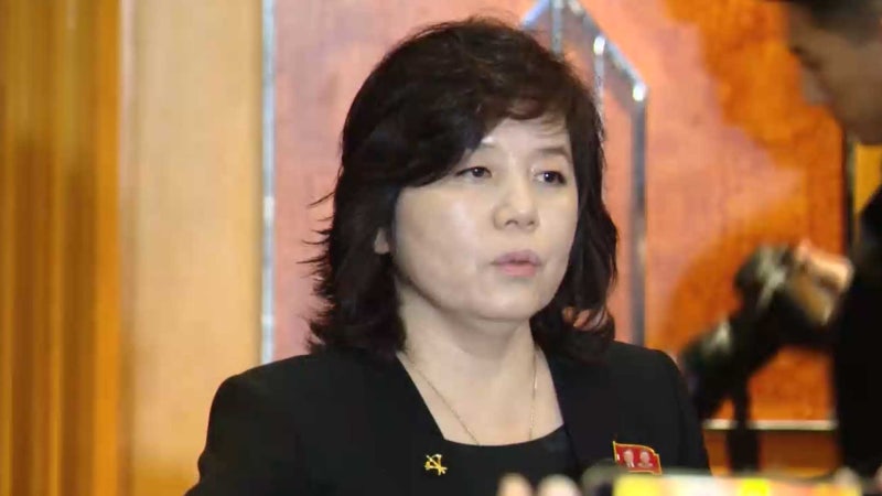 북 <b>최선희</b>, <b>베이징</b> 도착한 듯…북핵·시진핑 <b>방북</b> 논의 주목