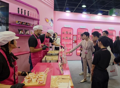 김정수 삼양식품 부회장, 아누가(ANUGA) 2025 방문 [삼양식품 제공]