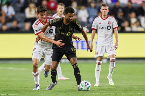 '흥부듀오' 나가자 무뎌진 칼끝…<b>LAFC</b>, 오스틴전 0-1 <b>패배</b>