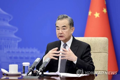 왕이 중국 외교부장 [연합뉴스 자료사진 제공]